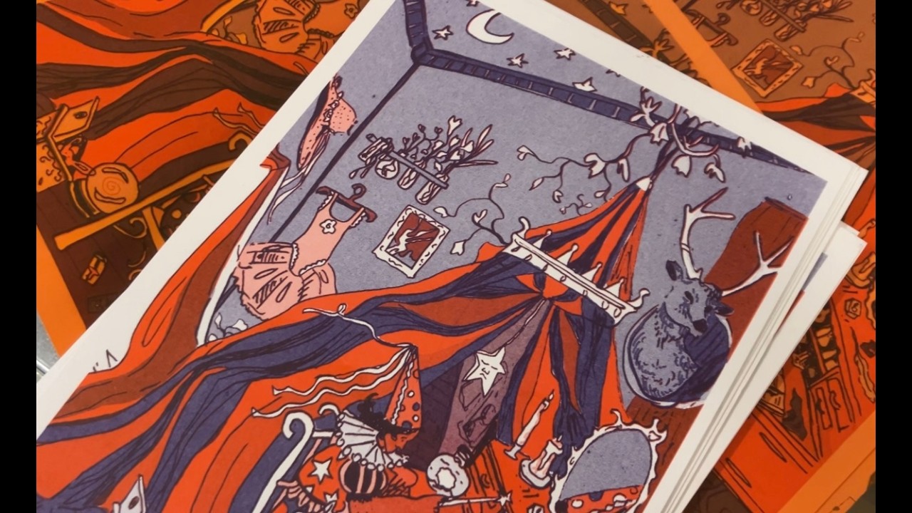 Bookbinding, riso and seeing friends (art diary 4)