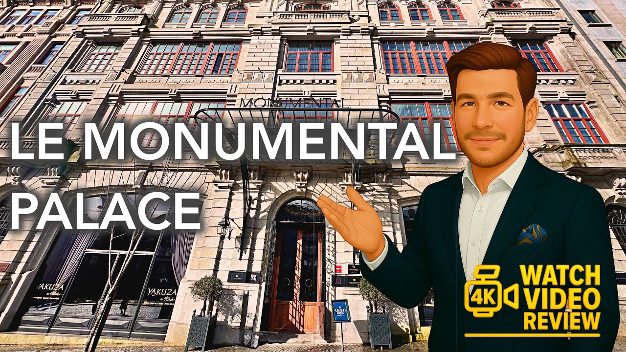 Le Monumental Palace Porto - 4K video tour of a true jewel in the heart of Porto