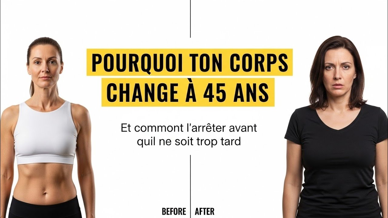 Pourquoi ton corps change &agrave; 45 ans et comment l&rsquo;arr&ecirc;ter 