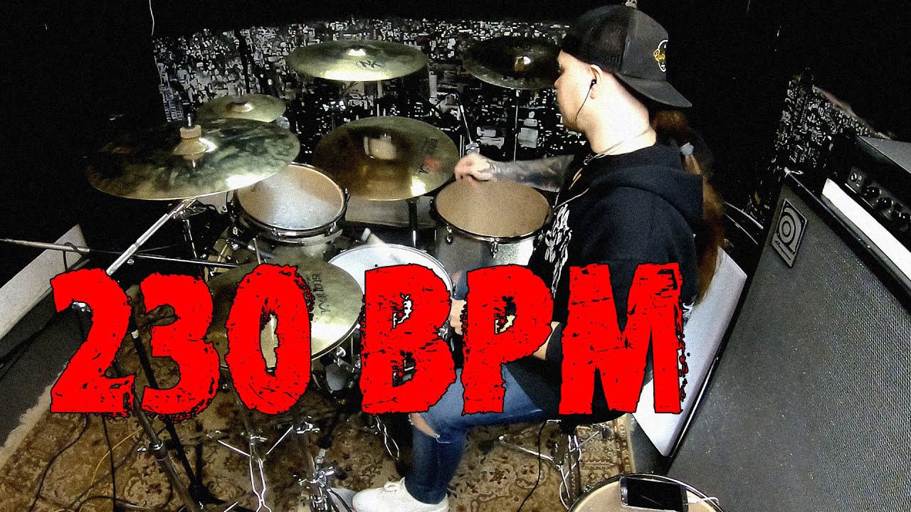 Занимаюсь в 230 BPM\Blastbeats\Heel Toe\Groove\Speed Double Bass in 230 BPM💣