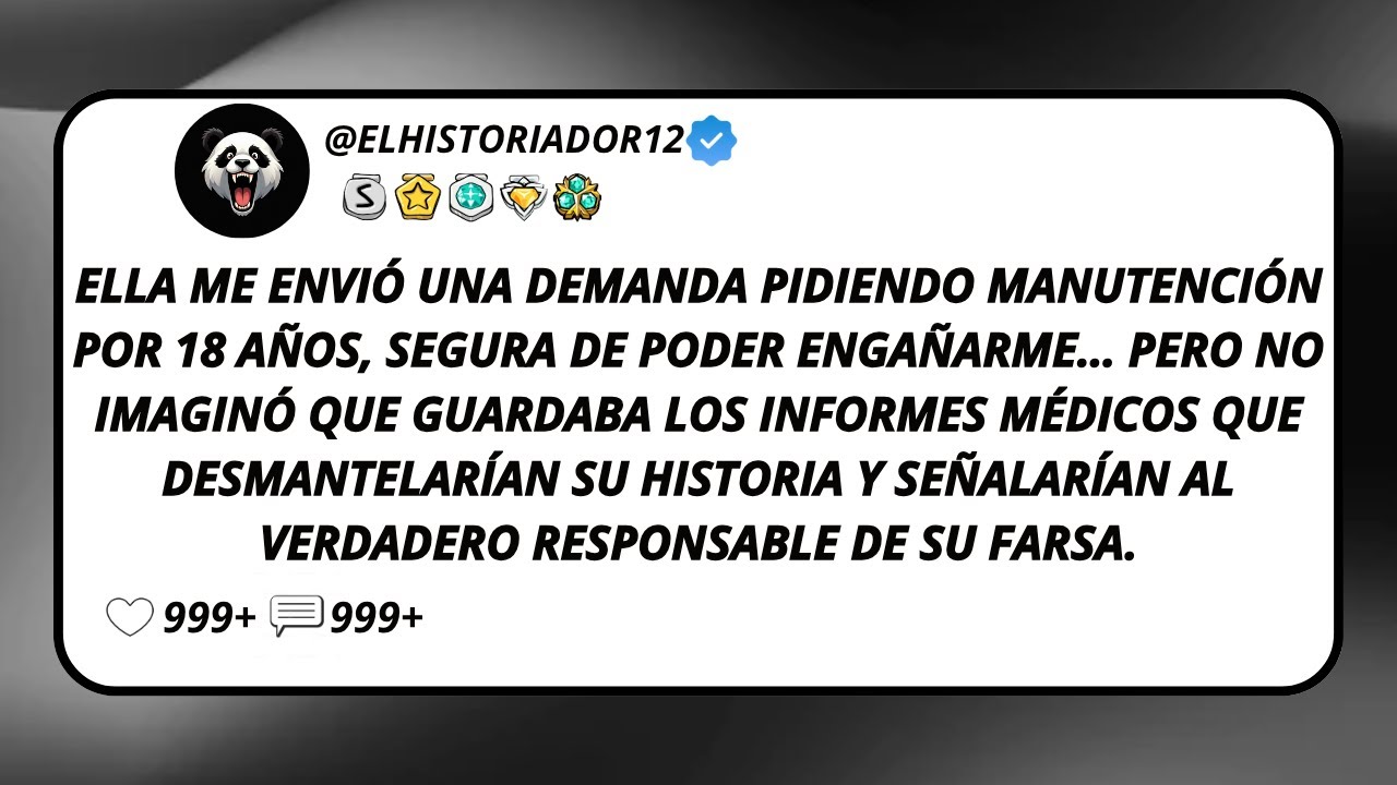 Ella Me Envi&oacute; Una Demanda Pidiendo Manutenci&oacute;n Por 18 A&ntilde;os, Segura De Poder Enga&ntilde;arme&hellip; Pero No...