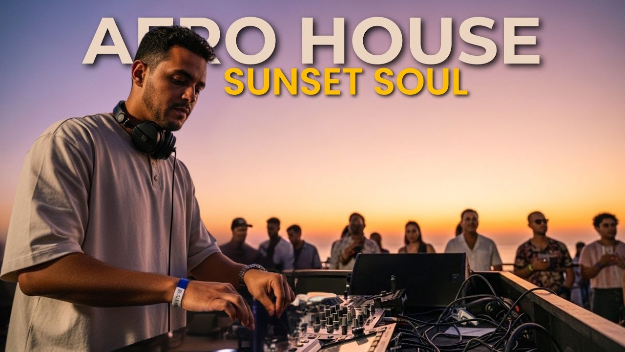 Warm Afro House Sunset • Soulful Tribal Grooves & Calm Energy