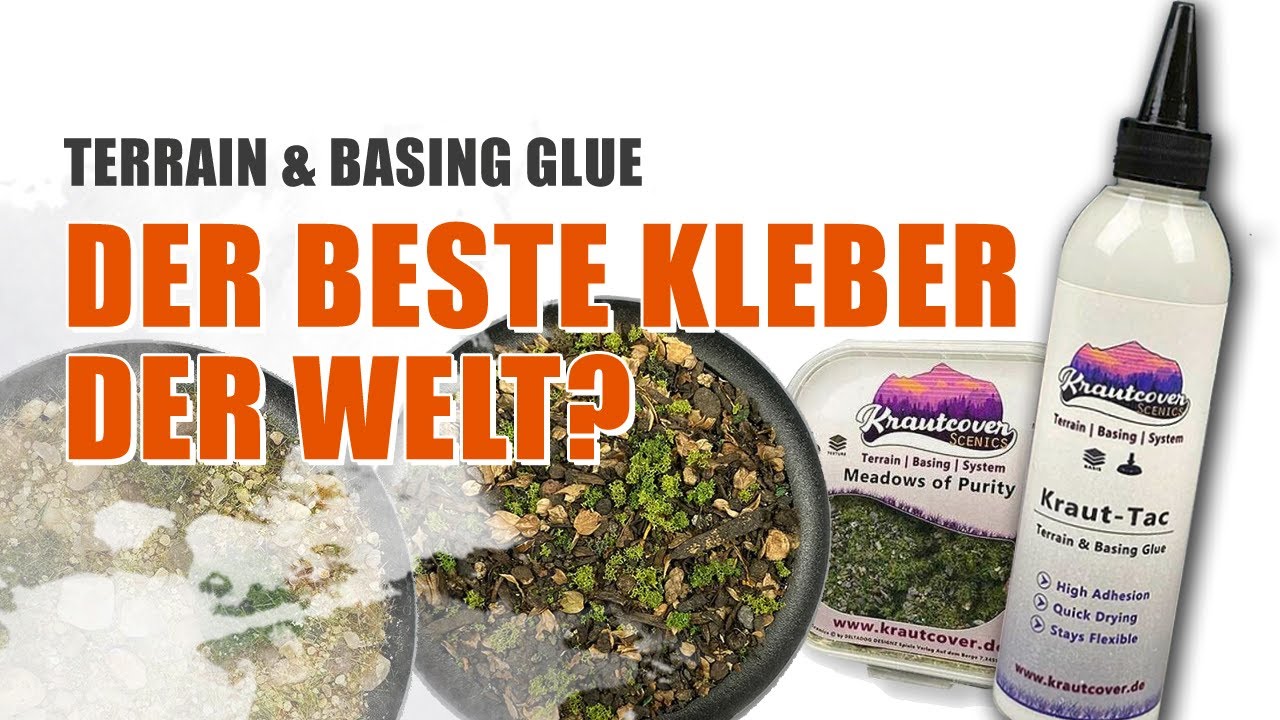 Ein Kleber für Alles? Krautcover Terrain and Basing Glue im Test