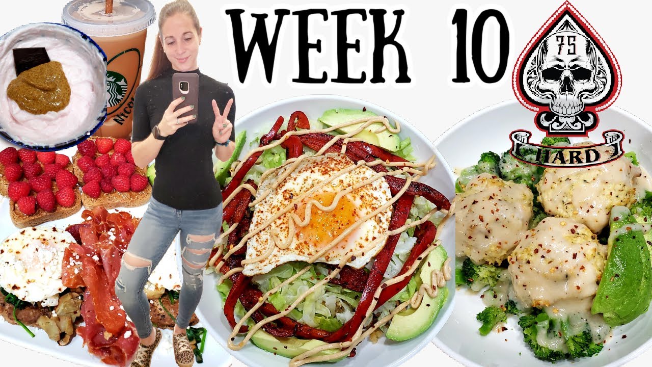 75 HARD WEEK 10| MEDITERRANEAN DIET| NICOLE BURGESS BUILD MUSCLE