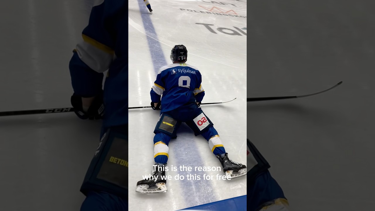 Boy Aquarium's pre-game warm-up is the most exciting thing.#NHL #icehockey #sportstok #hockeyboys