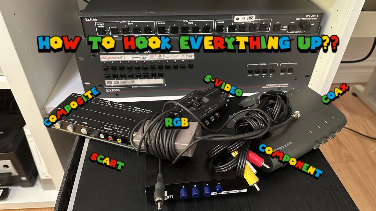 Hooking up your consoles : From coax to RGB SCART