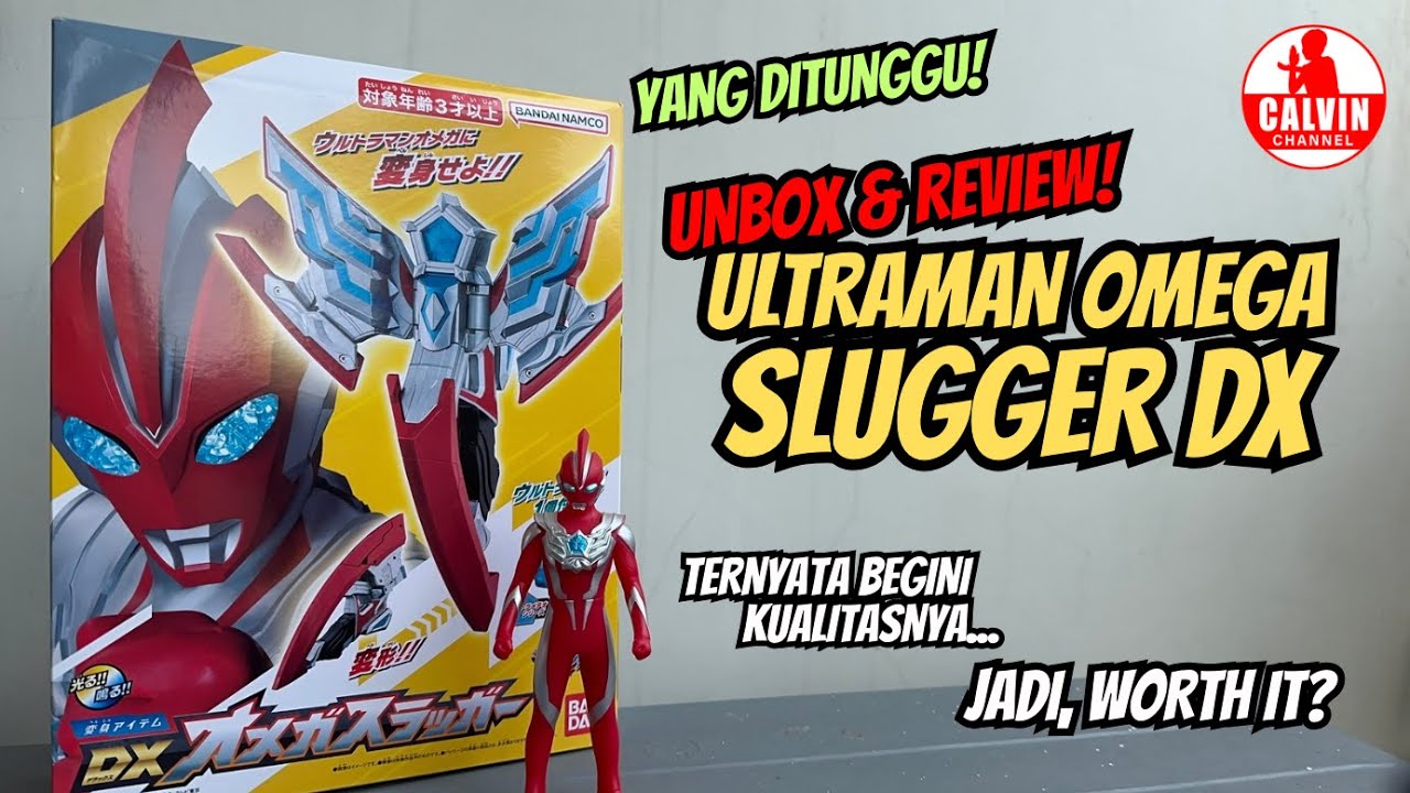 Unbox!!! ULTRAMAN OMEGA SLUGGER DX