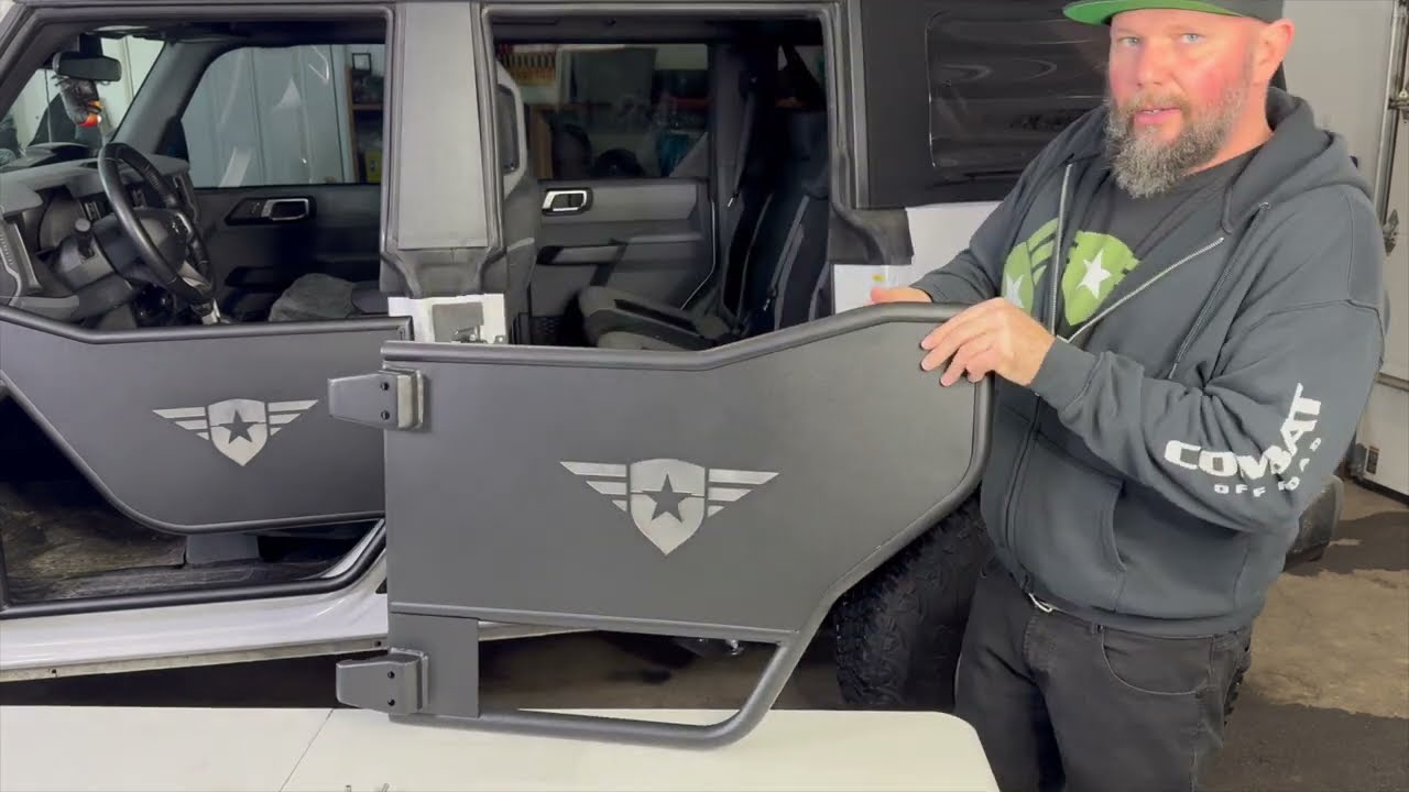 Ford Bronco Tube Door Installation Guide - Combat Off Road Mission Doors