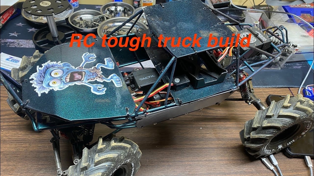 Building A RC Rock crawler, pulling truck