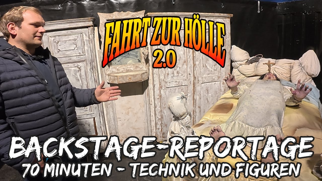 FAHRT ZUR HÖLLE 2.0 Fellerhoff | BACKSTAGE-REPORTAGE | Bremen Freimarkt 2025 | Backstage