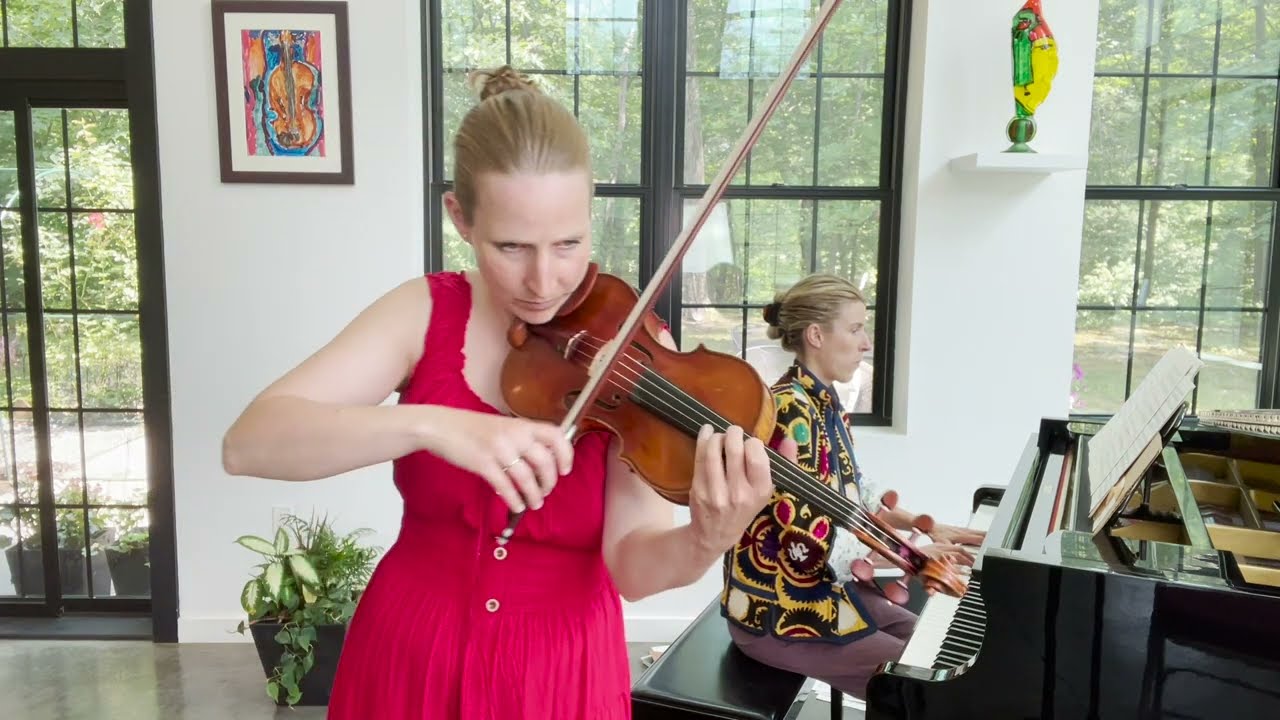 Sospiri by Edward Elgar with Helena Baillie, Violin and Martina Baillie, Piano
