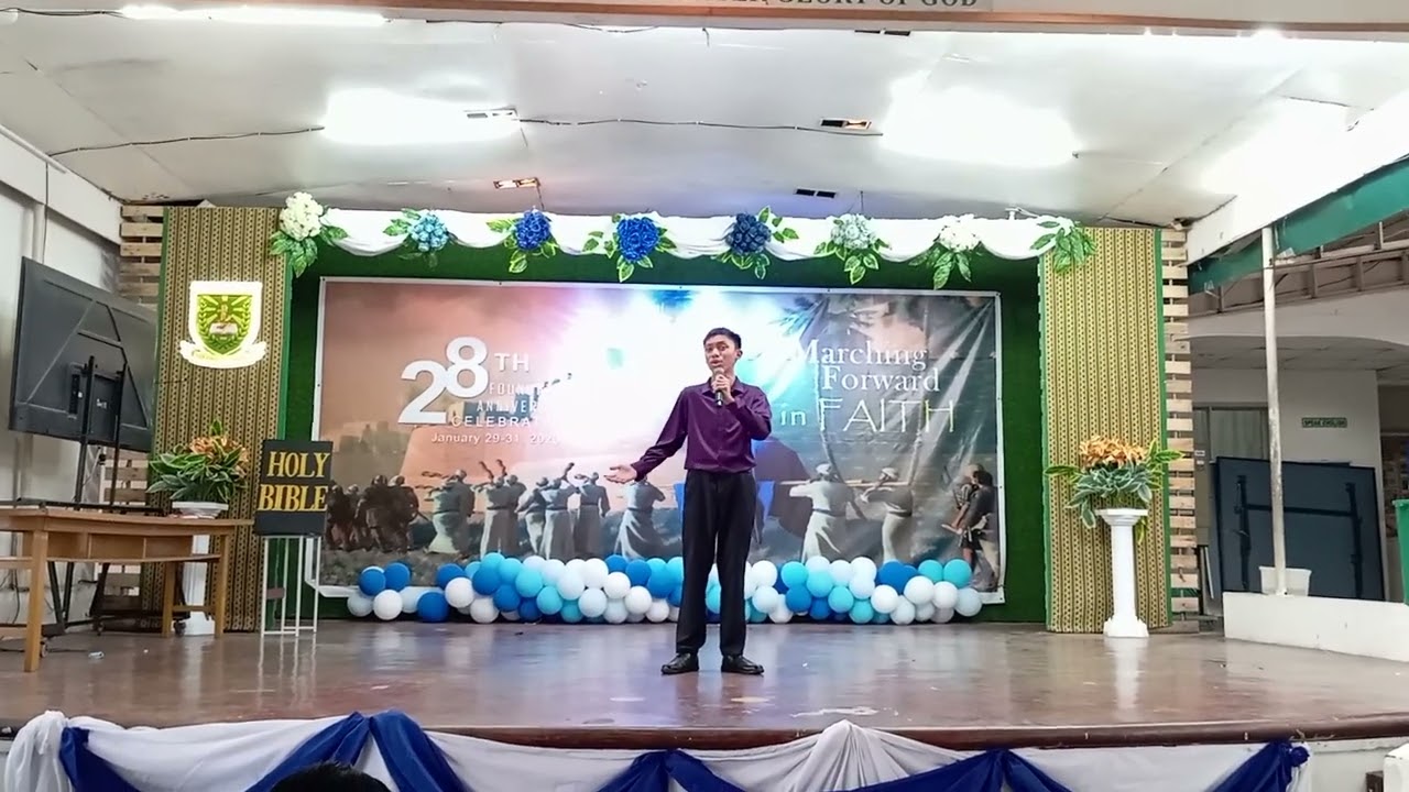 PROCLAIM THE GLORY OF THE LORD (Singing Contest) || Jorge Zedrick Sahagun 