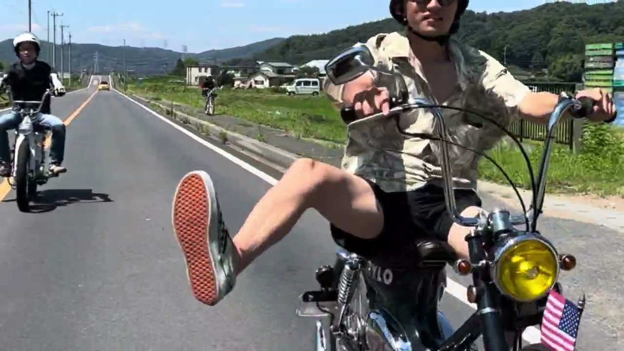 【ツーリング】 GARAGE521 Summer Touring. カスタムカブツーリング　カブツーリング　カブカスタム　Street Cub
