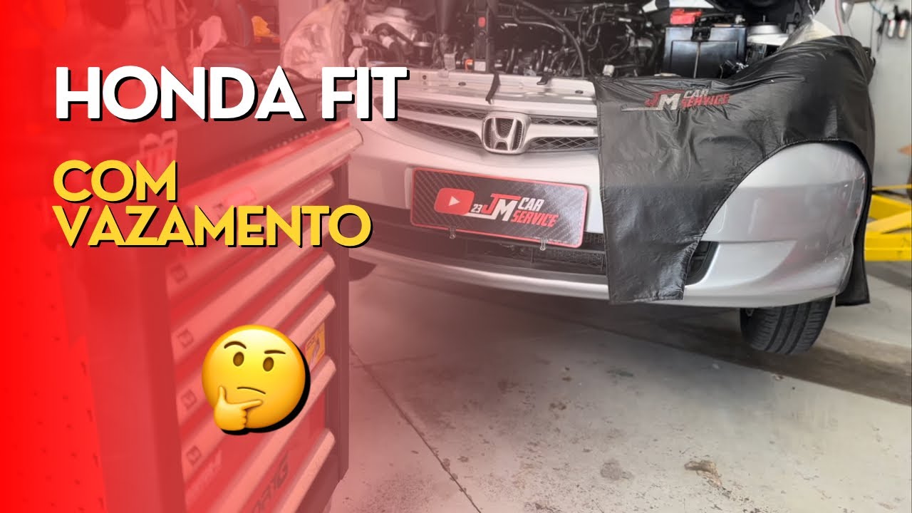 Honda fit | Vazamento de óleo do motor