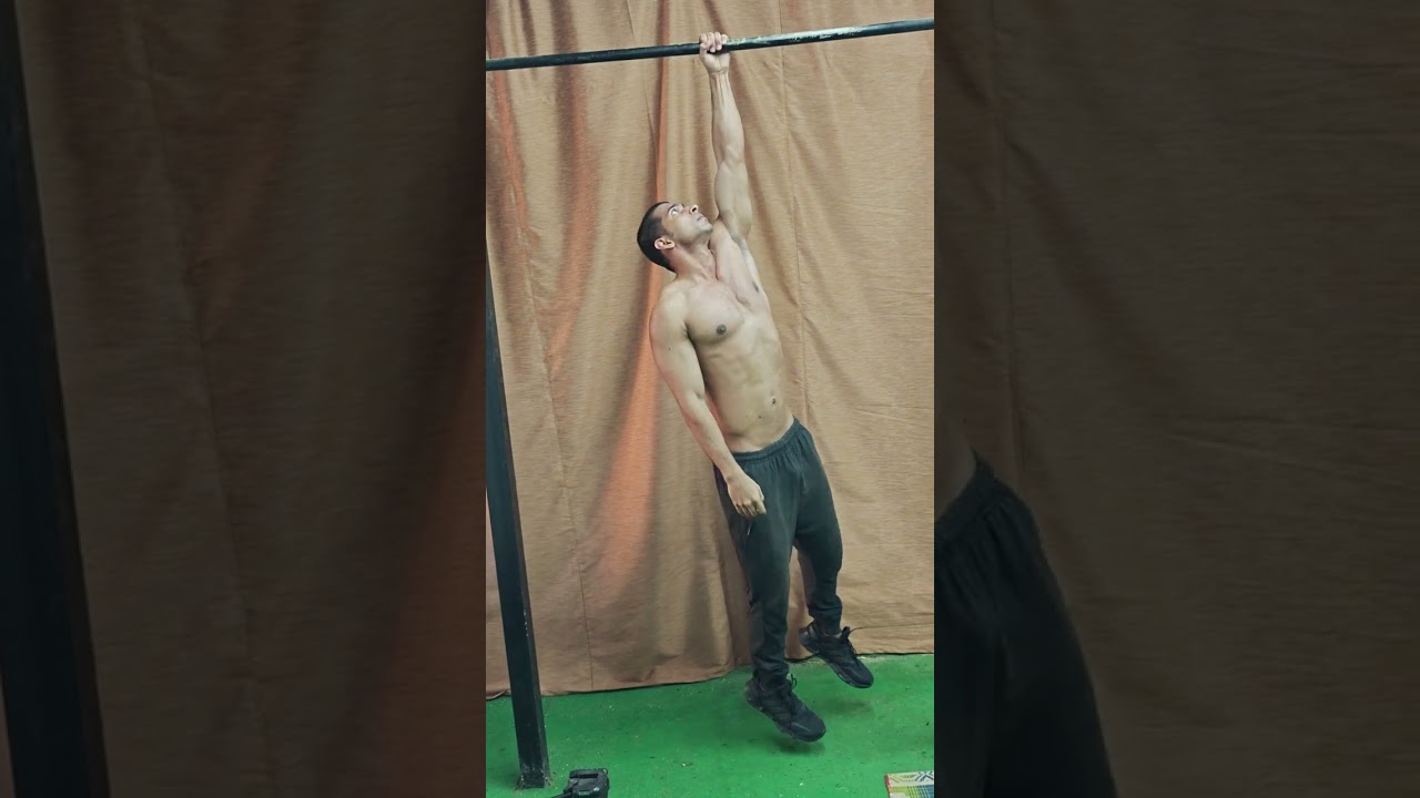 സൂപ്പർഹ്യൂമൻ Strength | One arm pull up #onearmpullup #pullup