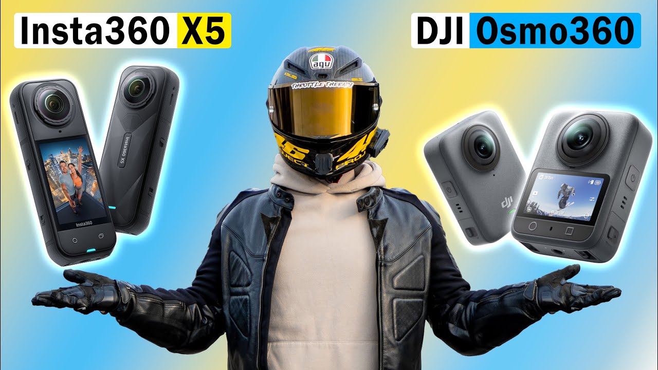 Insta360 X5 vs. DJI Osmo360 | DER VERGLEICH