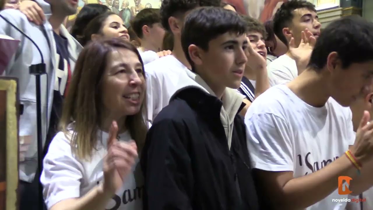 Clausura del I Retiro La Llamada de Samuel 2024 Novelda Digital Iglesia de San Pedro