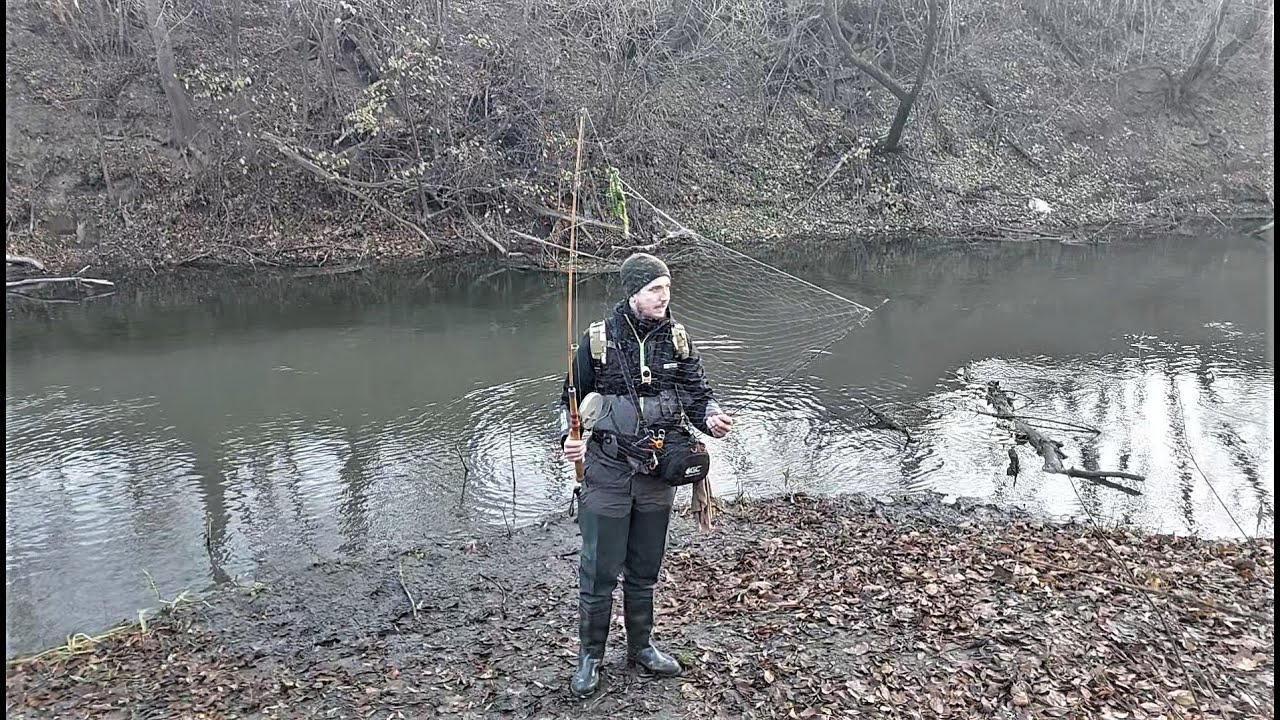 ПРОВЧИЛИ БРАКОНЬЄРА!!!. р. Гнила Липа, Бурштин теплий канал. Шукаємо хижака