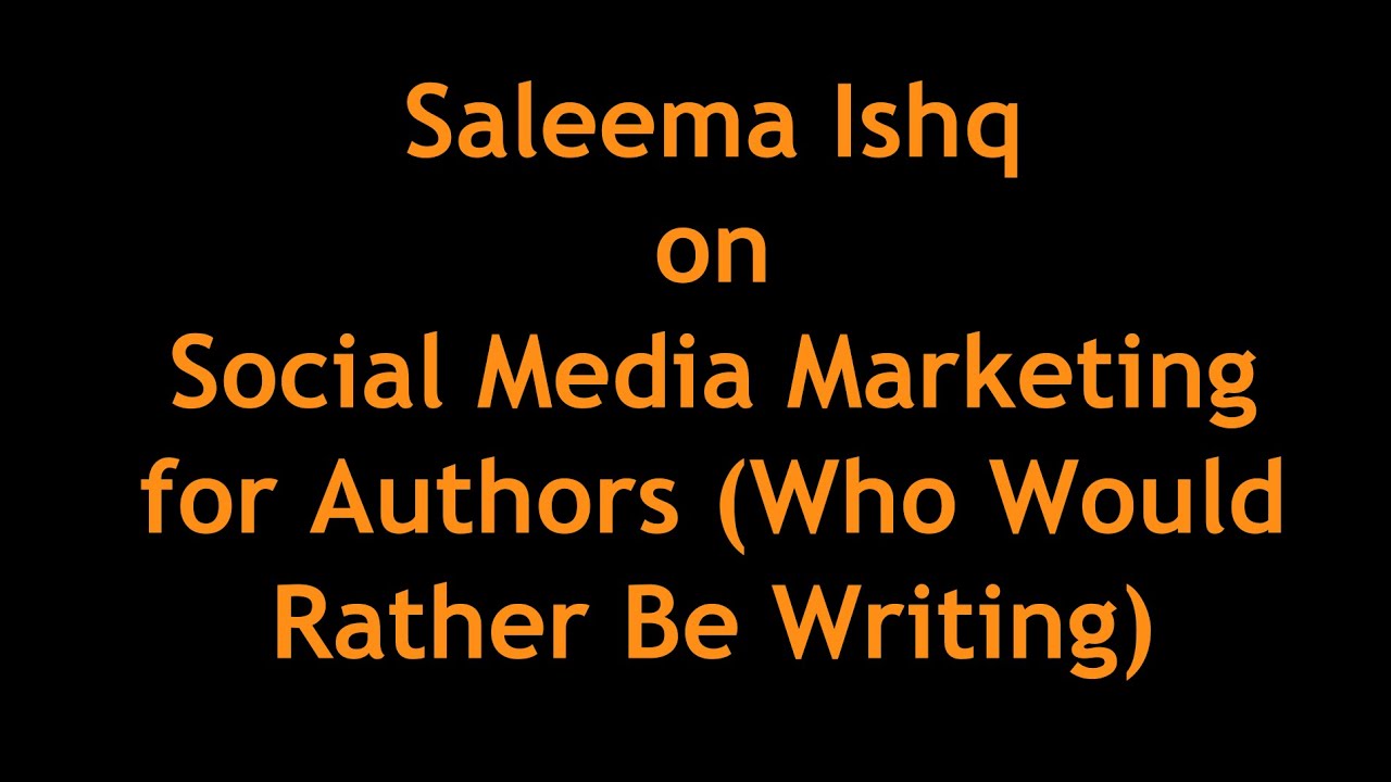 SouthWest Writers Presents: Saleema Ishq on 