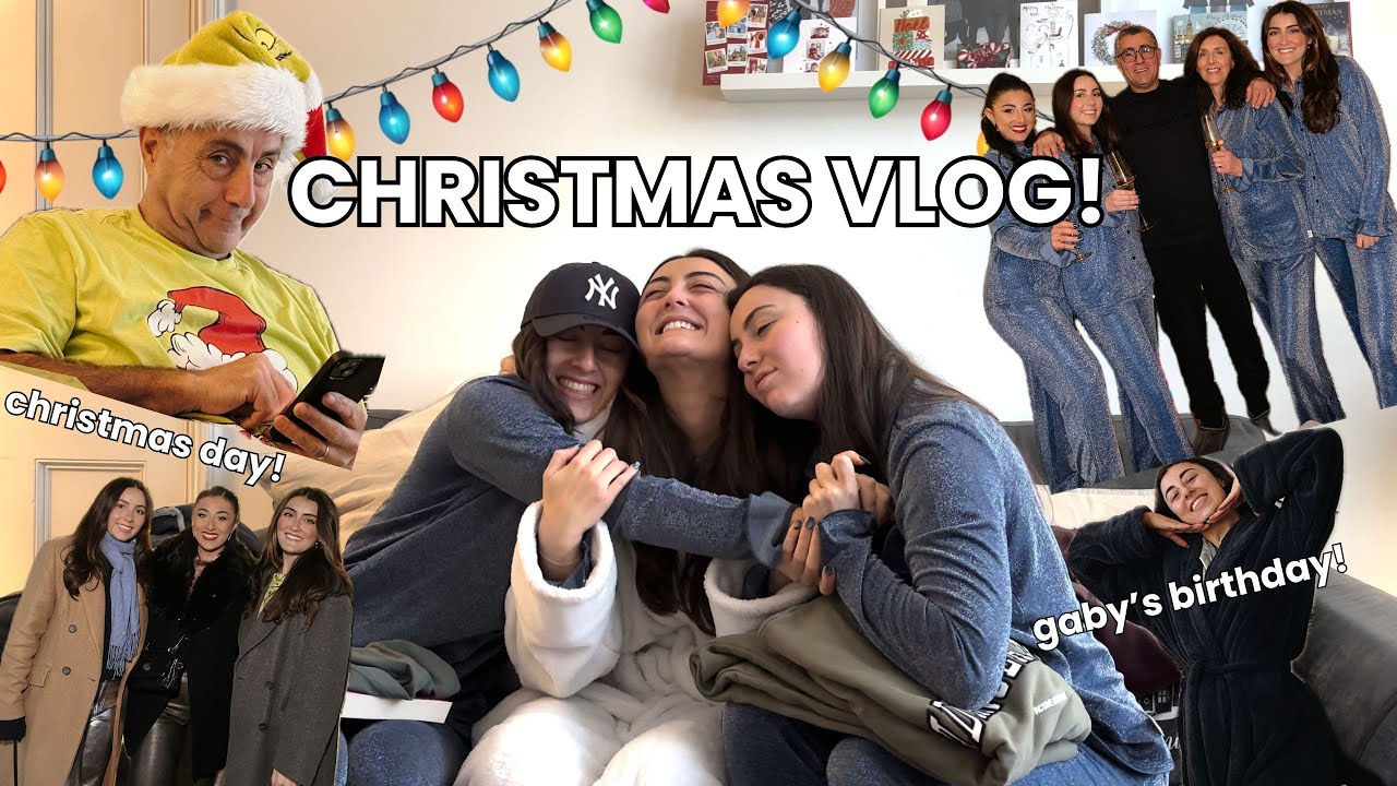 CHRISTMAS VLOG!! | the build up to Christmas, Gaby's birthday & Christmas Day!