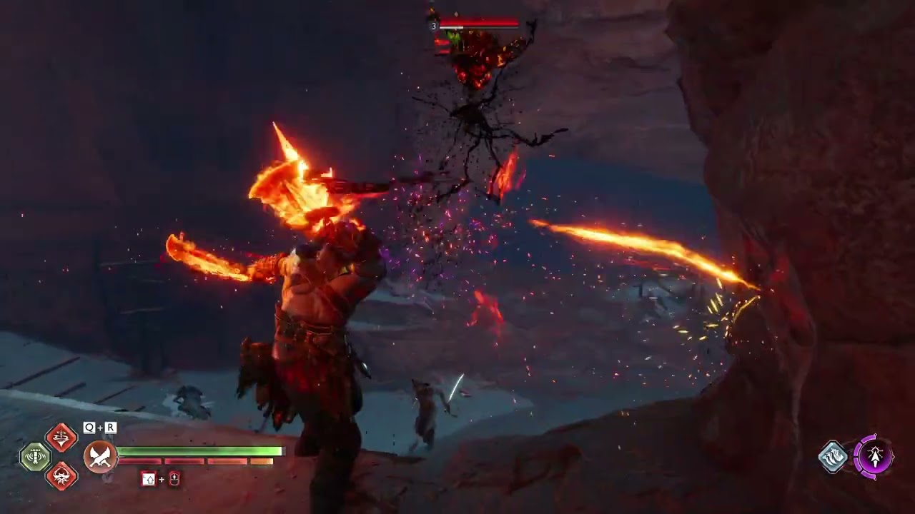 God of War Ragnar&ouml;k Gameplay 21, 2K Ultra Setting, RTX 5080 + Ryzen 9800X3D