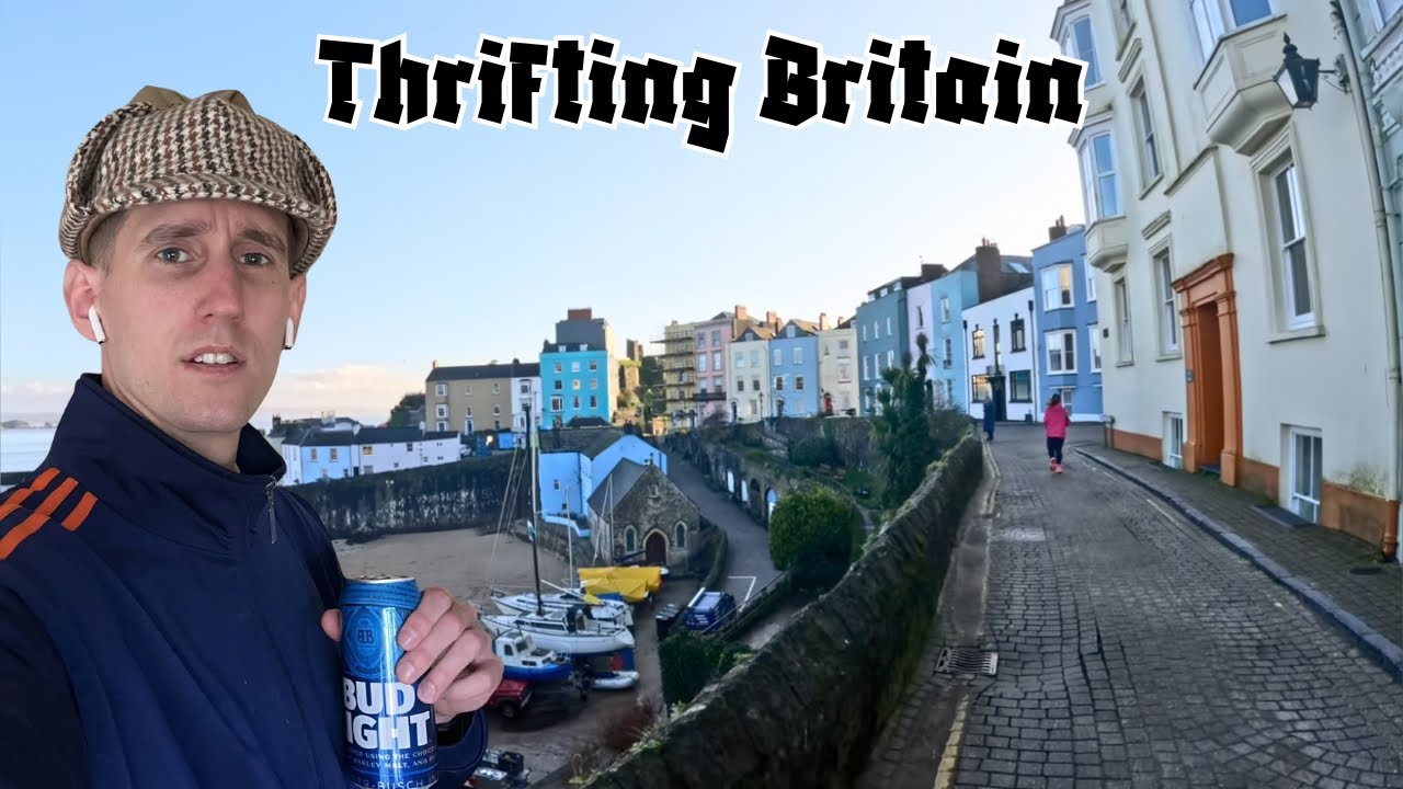 THRIFTING BRITAIN 🇬🇧 Visiting The Charity Shops In West Wales 🛍️