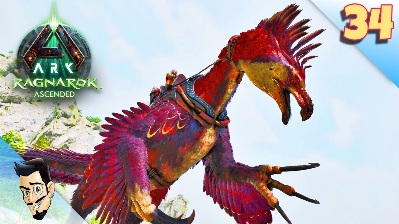 ENFIN UN VRAI THERIZINOSAURE A LA JURASSIC WORLD ! - RAGNAROK - ARK SURVIVAL ASCENDED FR -