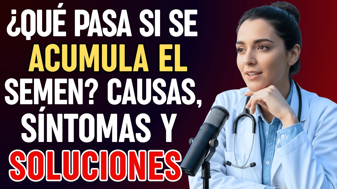 ¿Qué pasa si el semen se acumula en el cuerpo?
