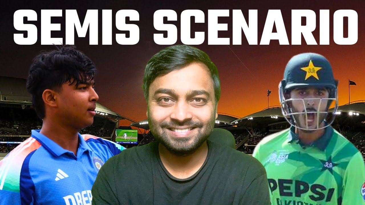 U19 World Cup 2026 Semifinal Scenario Explained | How Pakistan U19 Can Qualify? PAK U19 vs IND U19