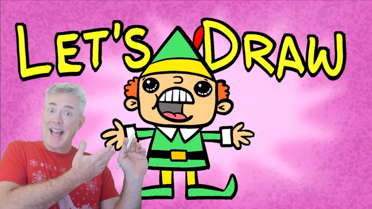 Let's Draw Buddy the Elf