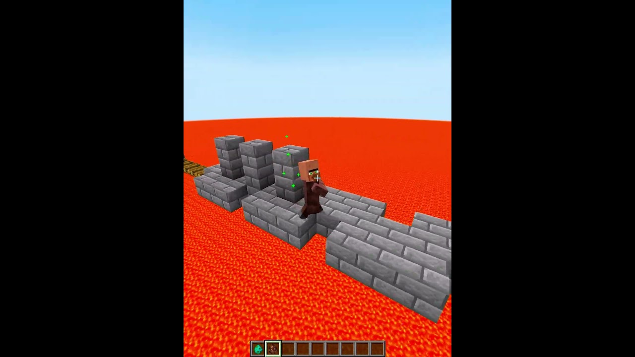 Minecraft Villager's IQ Test...🤯 (Stereo Hearts) #minecraft #shorts
