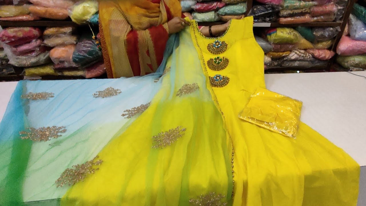Latest collection in Partywear long length dresses designer dresses