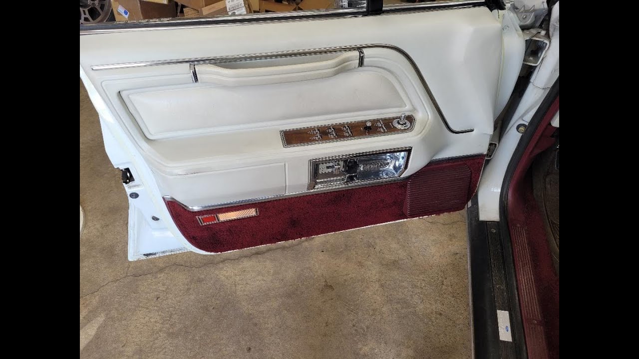 Ремонт привода электропривода дверного замка Lincoln Town Car Coupe Mark VI 1980-1989 гг.