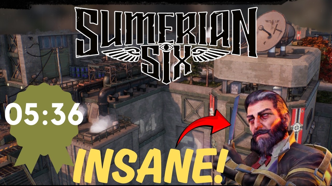 Sumerian Six - Mission 7, Kammler´s Secret Base - Speedrun