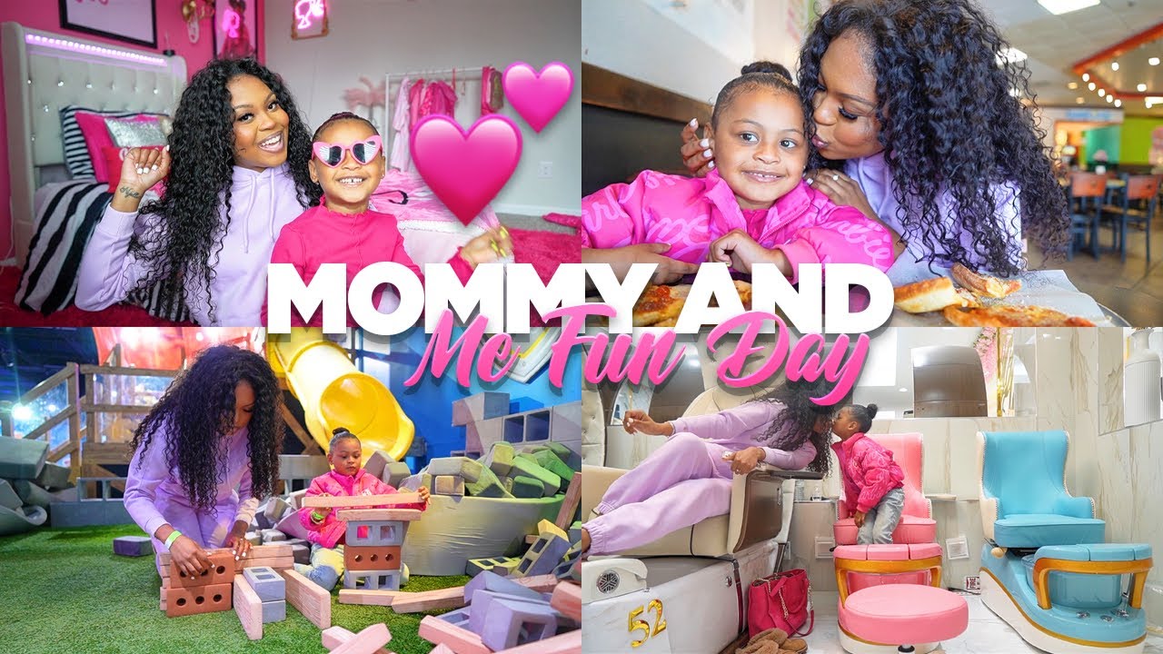 MOMMY & ME MONDAY FUNDAY: going to see Paw Patrol, lunch + nail date , at home ice cream bowls 😍