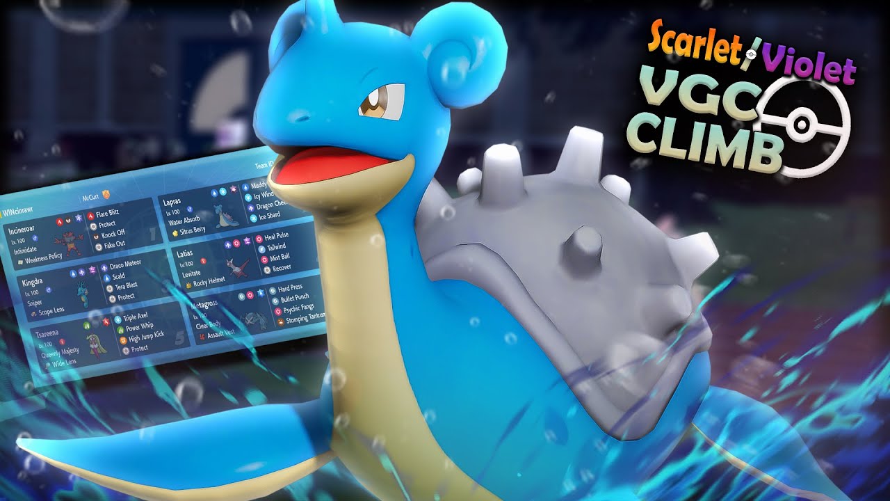 CRIT All Day with Dragon Cheer LAPRAS in VGC 2024 Regulation F!