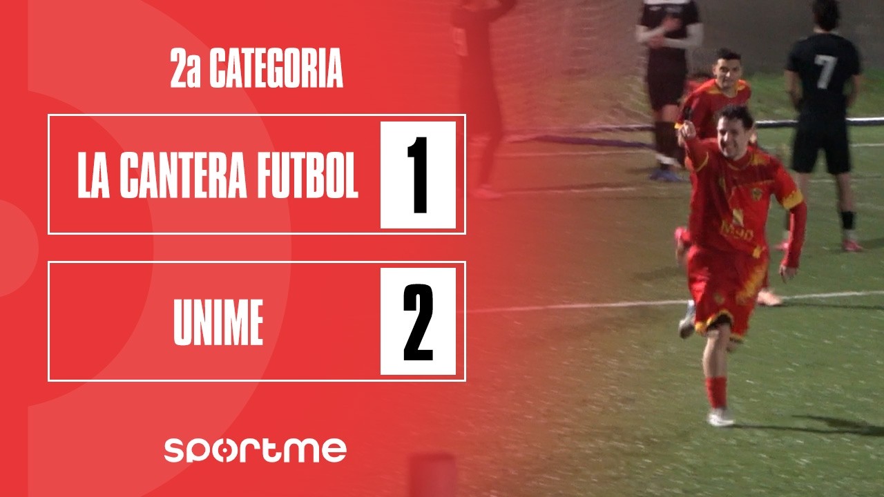 2a Categoria | La Cantera Futbol vs UNIME