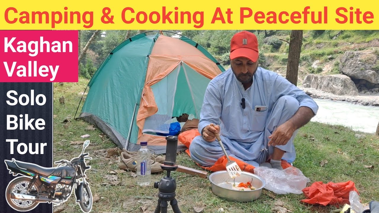 Solo Camping & Cooking At Peaceful Site | Kaghan | Solo Bike Tour | Shahzad Khilji | Let Me Discover
