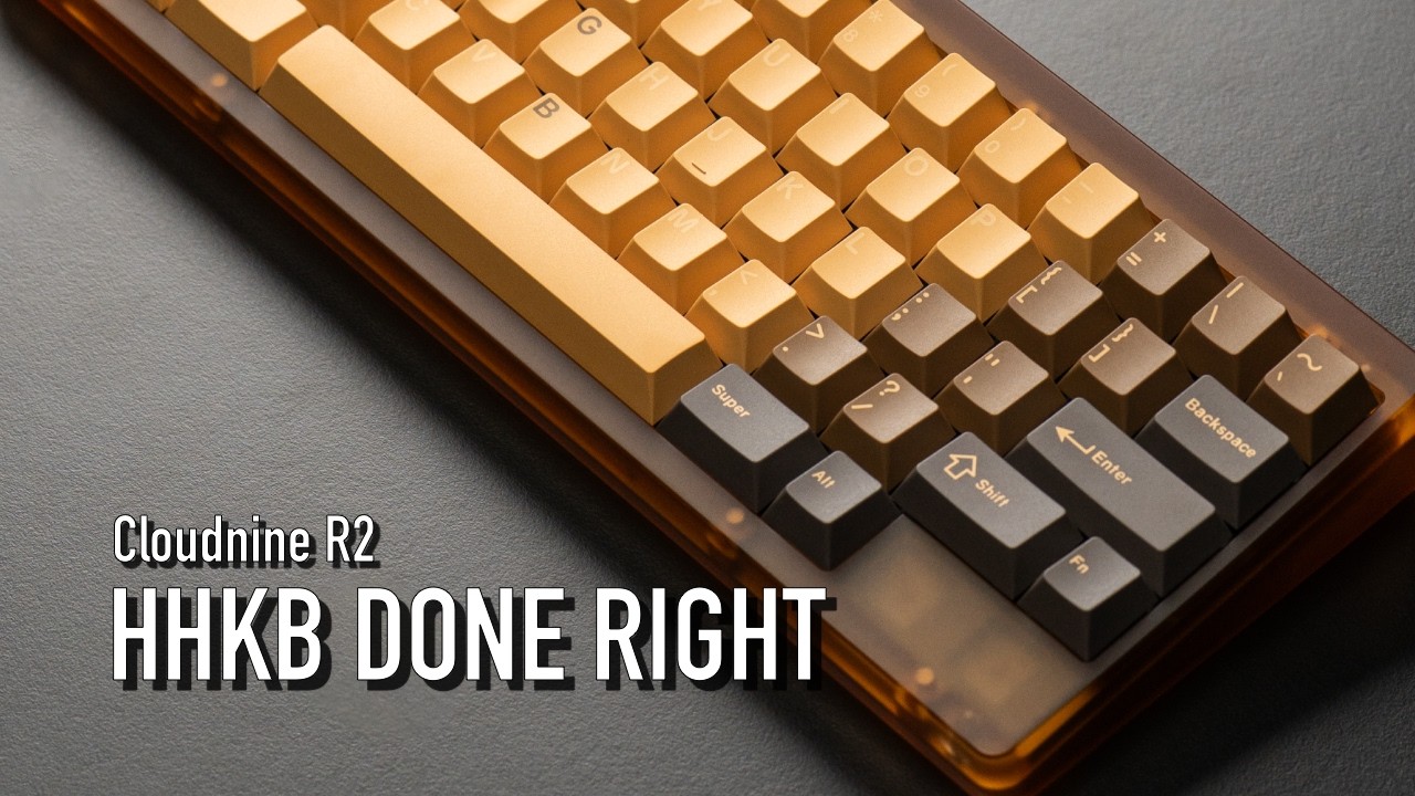 Cloudnine, раунд 2 — Тяжёлый вес HHKB, сделанный правильно