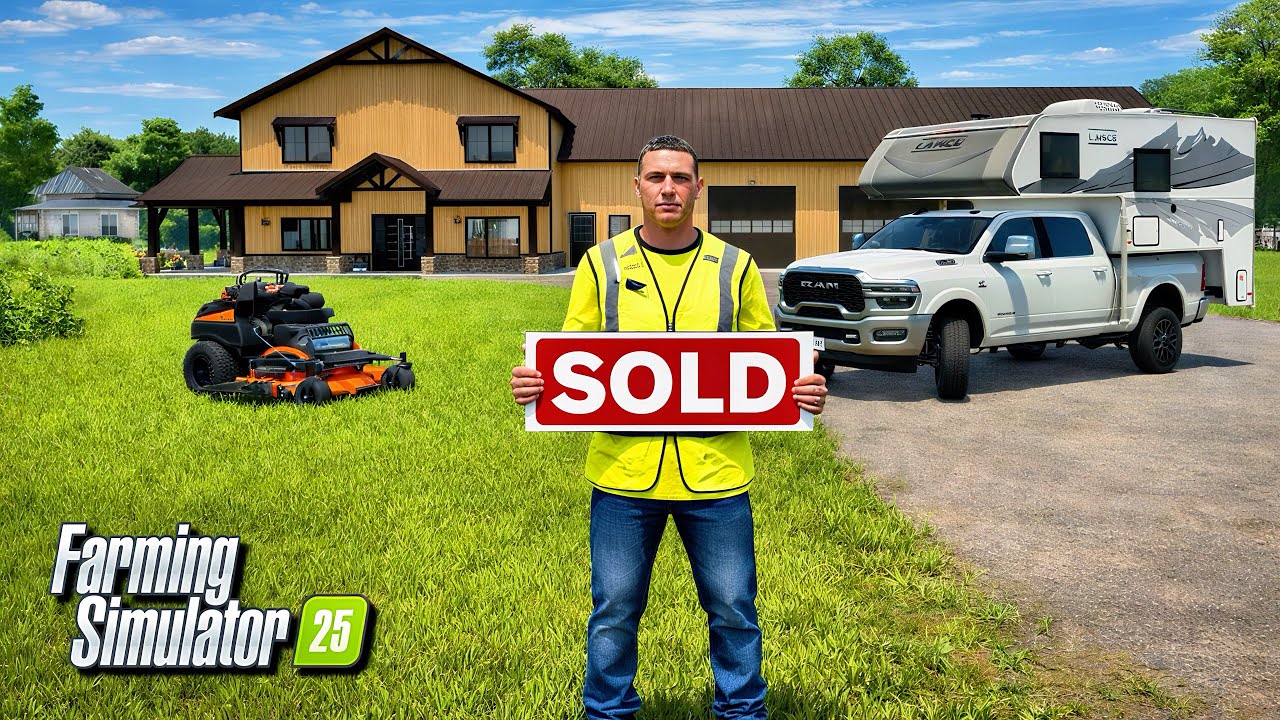 I Sold My Camper To Grow My Mowing Business.. Bad Idea? FS25