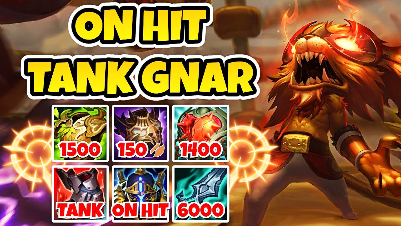 THIS FULL SCALING ON HIT TANK GNAR BUILD IS SO BROKEN!!! Season 15 Gnar Gameplay (League of Legends)