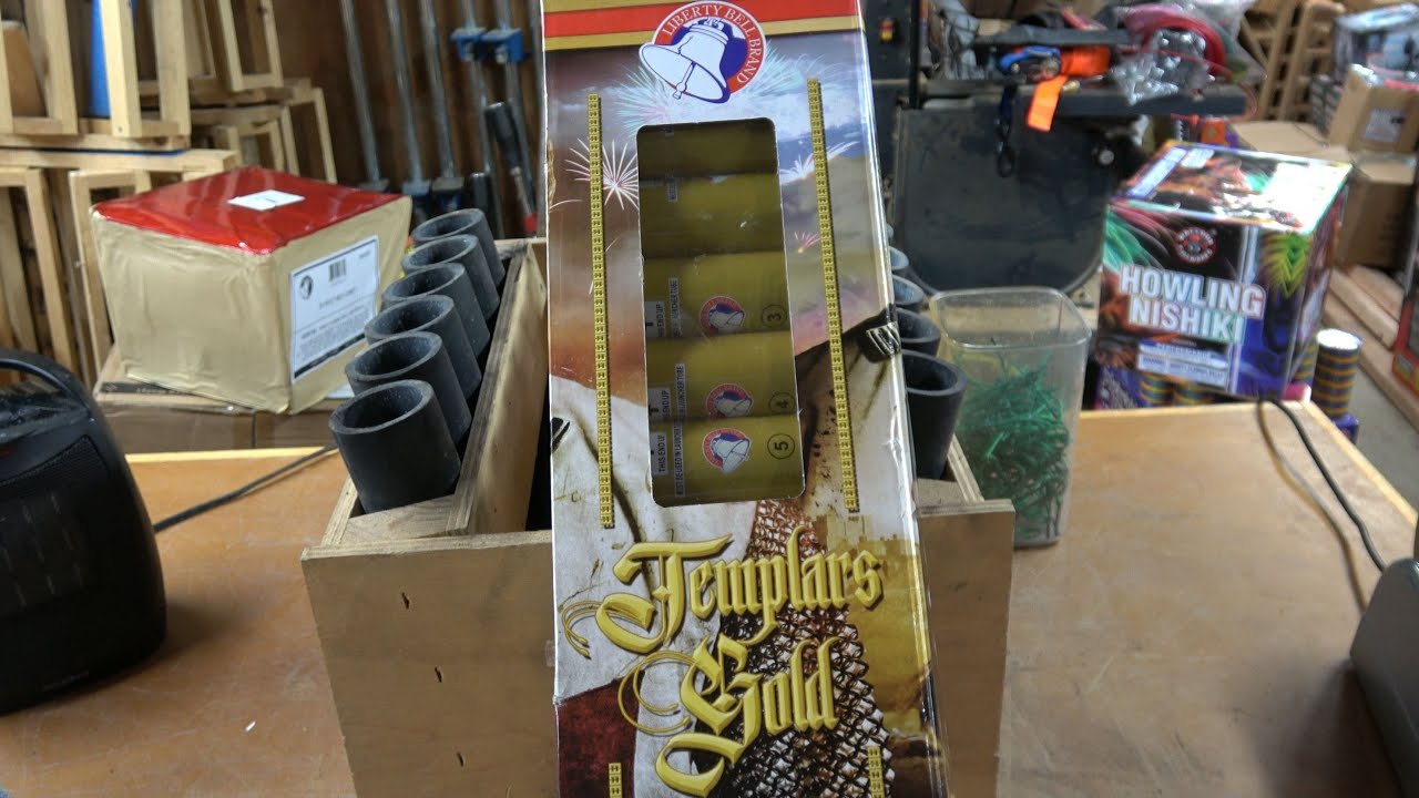 Золотые картечь «Тамплиеры» от бренда Liberty Bell