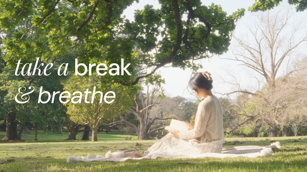 Healing a tired soul | Spring in New Zealand 🌸 Cherry Blossoms, 🌷 Glasshouse Gardens, 🍰 Baking Cake