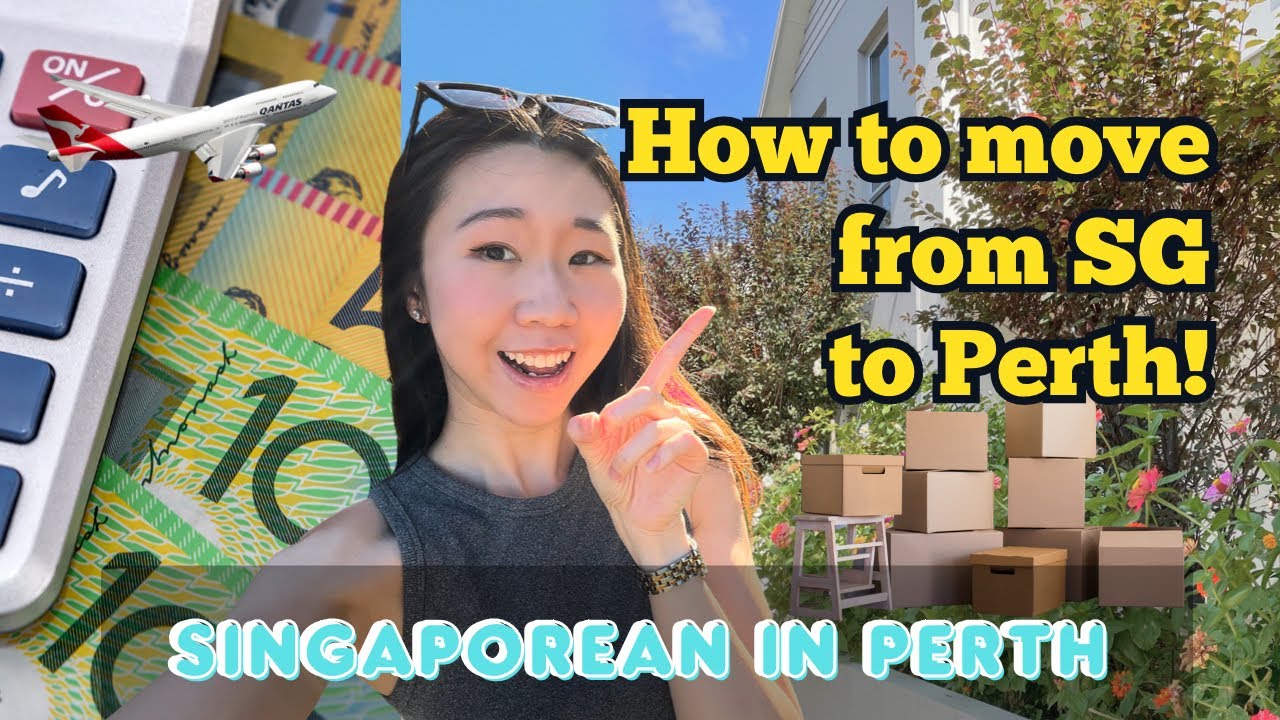How to Move From SINGAPORE to PERTH, Western Australia | Singaporean in Perth
