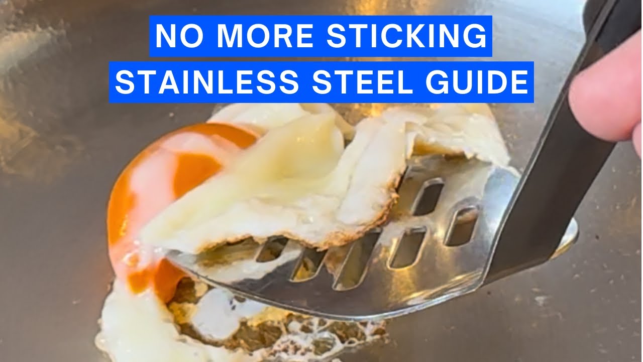 Using Stainless Steel Pans | High & Low Heat Cooking