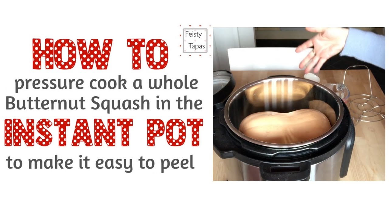 Как приготовить целую тыкву сорта баттернат в скороварке Instant Pot