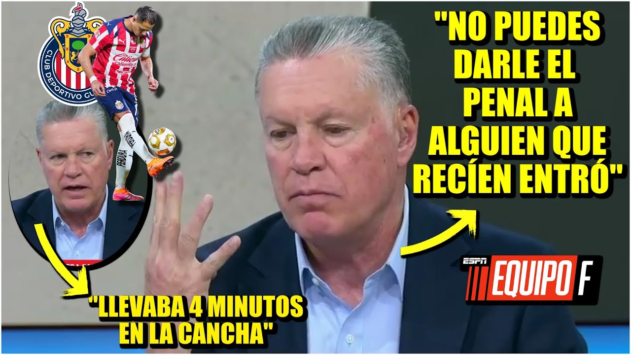 ERROR GARRAFAL de Milito con CHICHARITO al poner el PASE de CHIVAS a SEMIS en sus pies | Equipo F