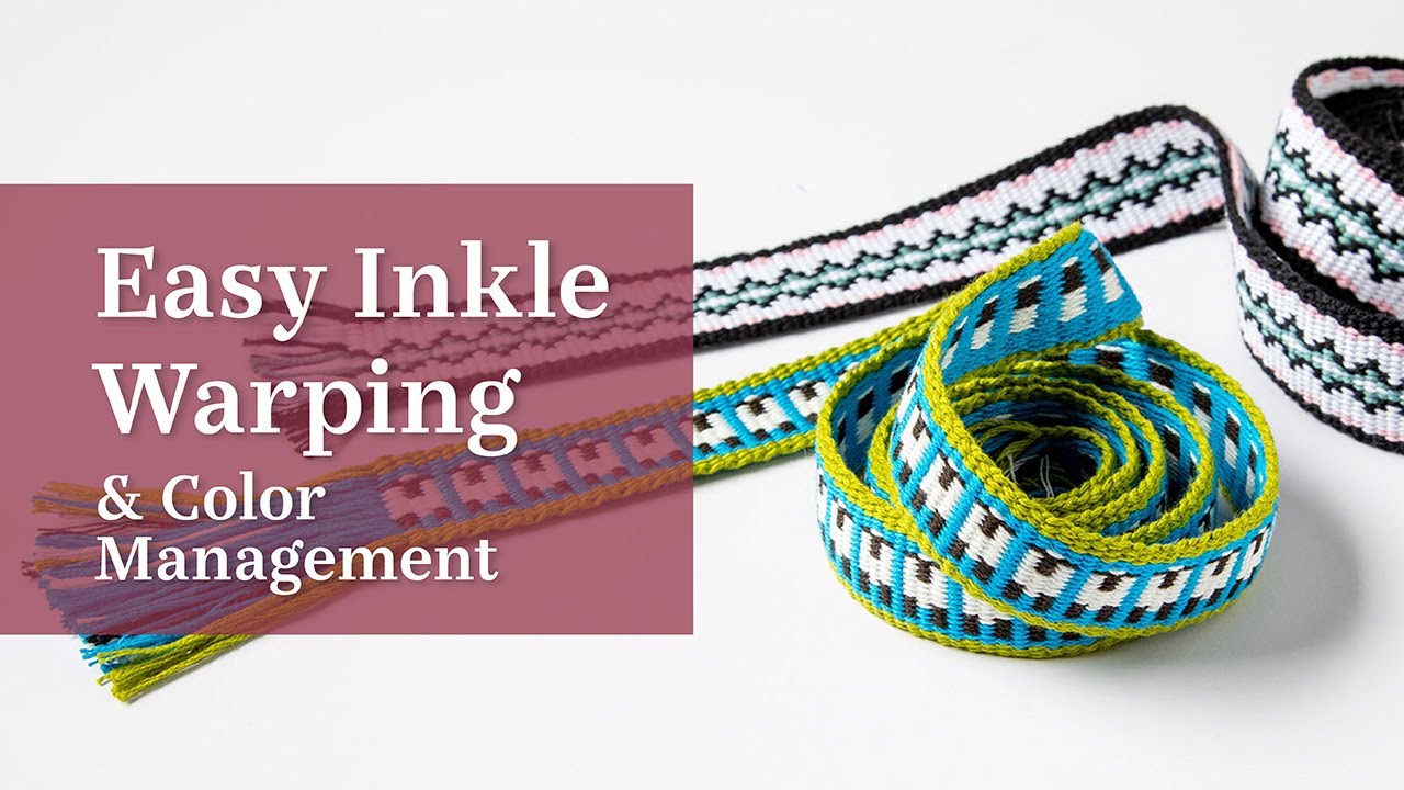 Easy Inkle Warping: Yarn Management and a Brilliant Tape Trick to Try