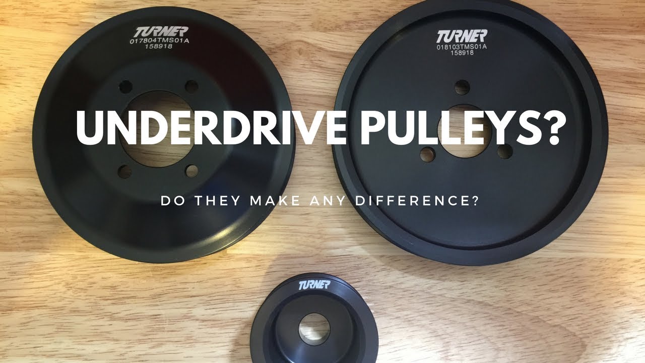 e46 underdrive pulleys review; Turner Motorsports