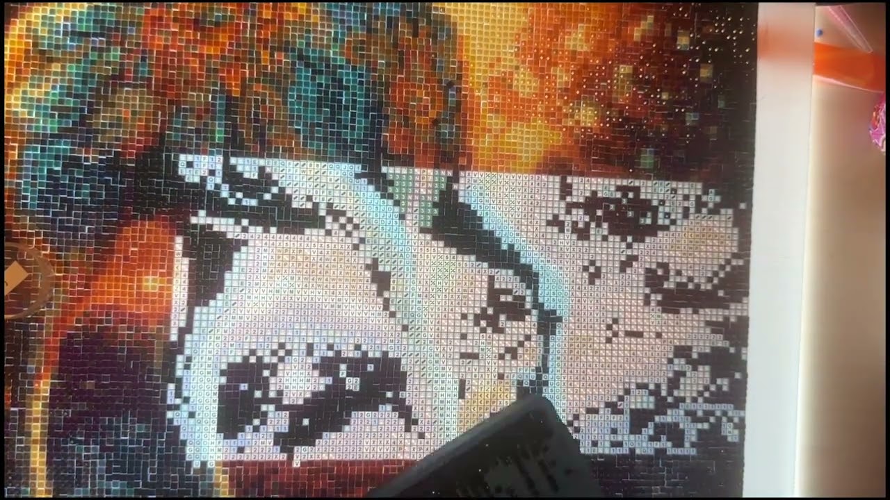 Diamond Paiting | Bild fertig painten | geschafft